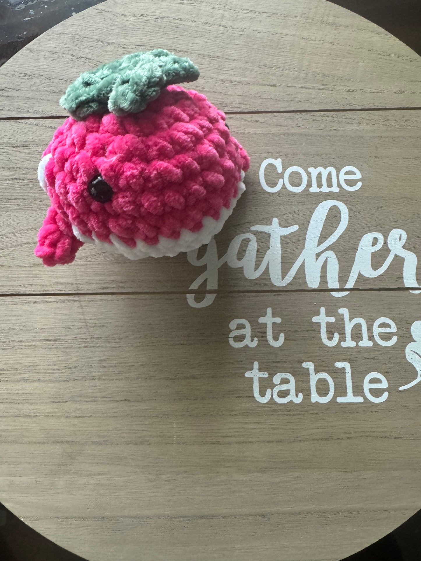 Mini Strawberry Whale