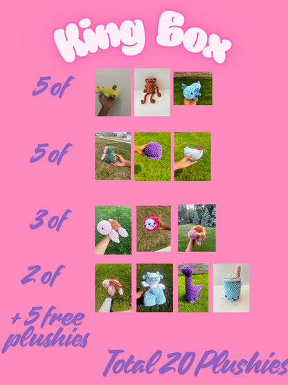 Crochet Plushie Surprise Boxes - Colossal Savings Pack