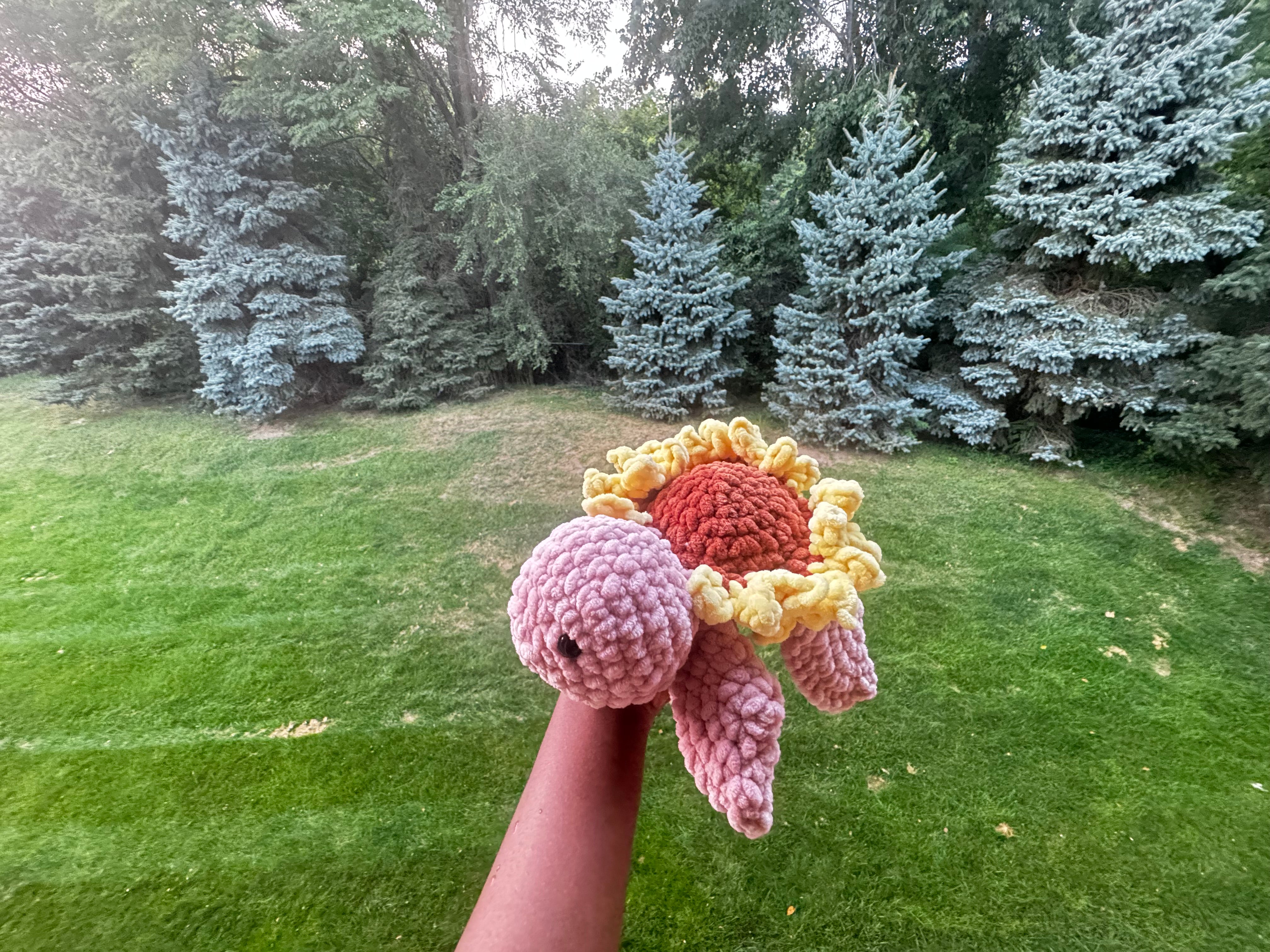 Mini Sunflower Turtle – Zion Plushies