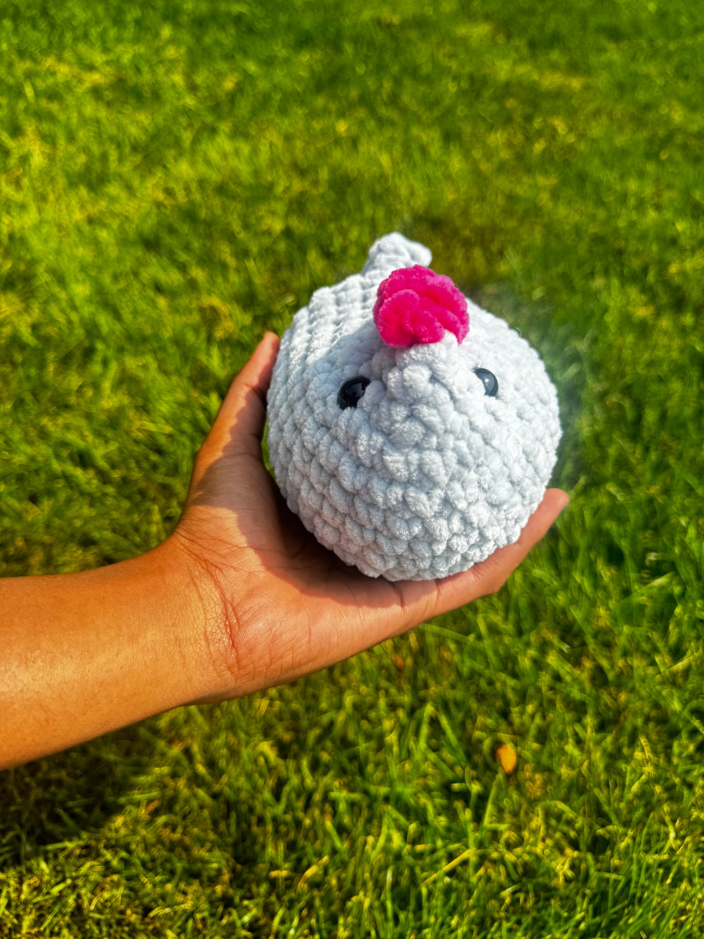 Crochet Chicken Plushie